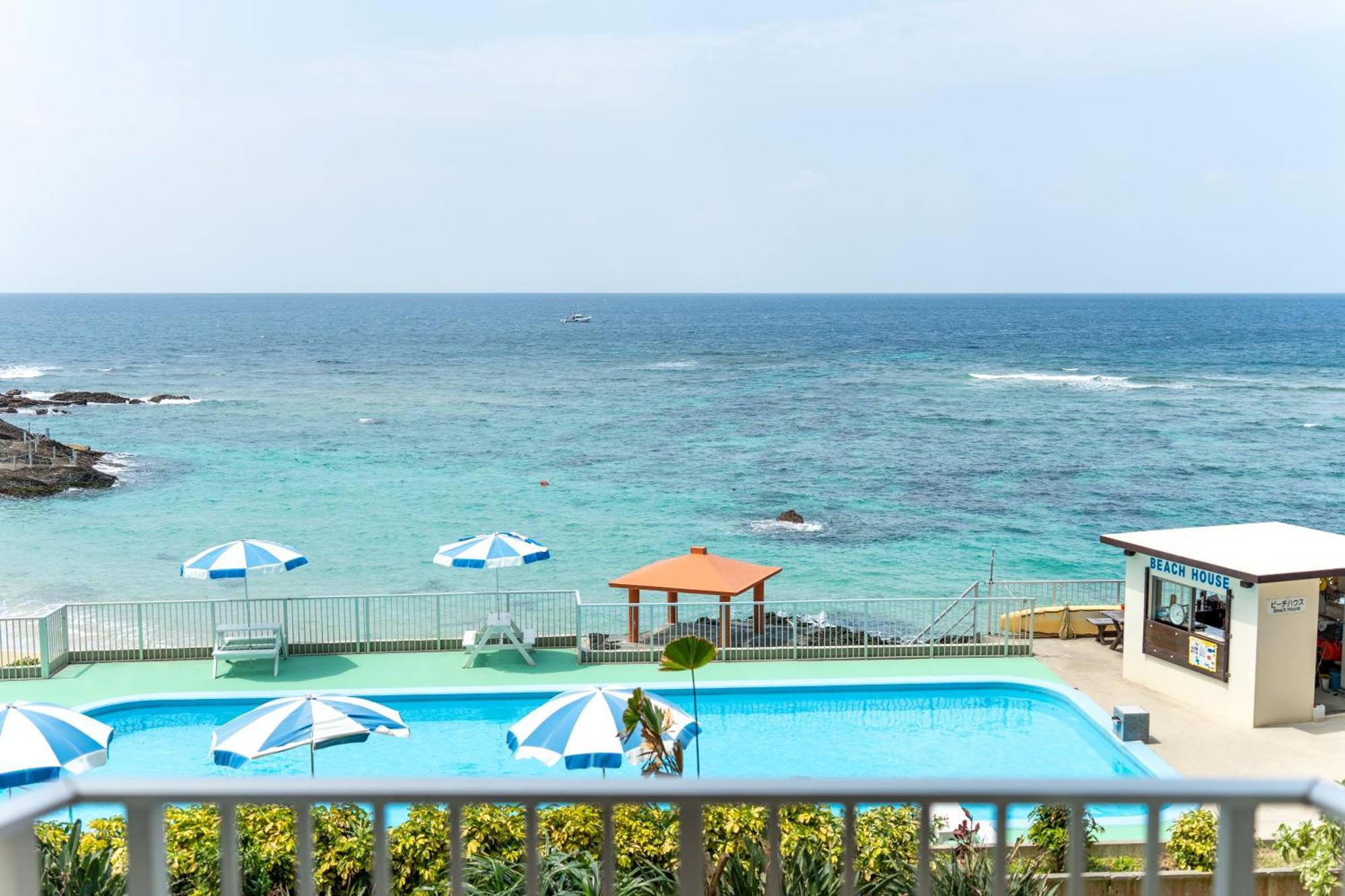 Hotel Miyuki Beach Onna Dış mekan fotoğraf